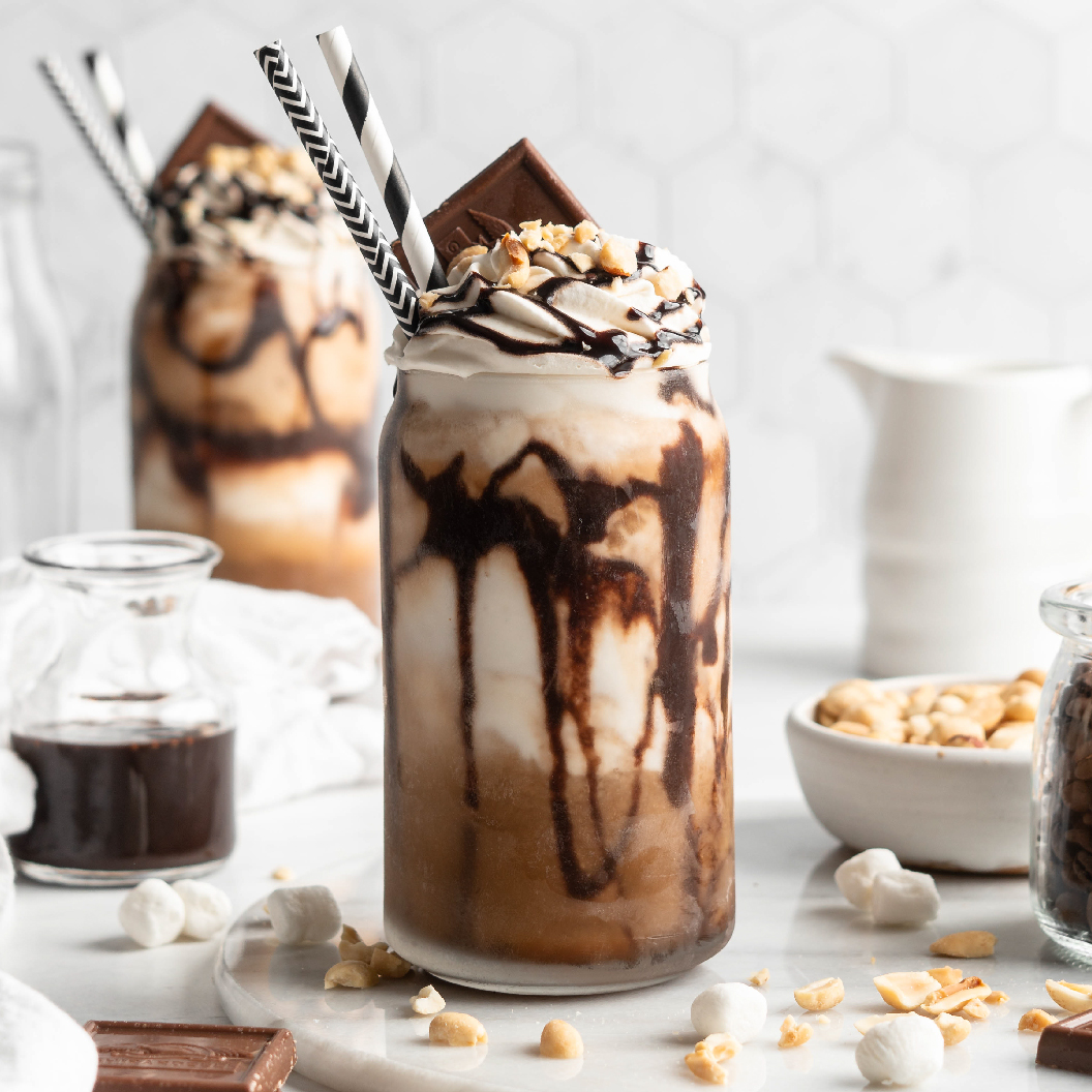 rocky road frappe